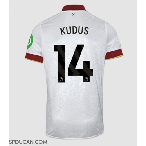 Muški Nogometni Dres West Ham United Mohammed Kudus #14 Rezervni 2024-25 Kratak Rukav